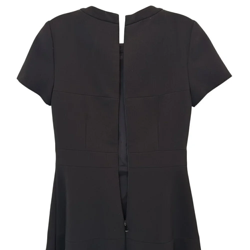 Kate Spade Black Jazz Things Up Crepe Flip Dress Size 2